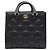 Gucci GG gesteppte Lederhandtasche Schwarz