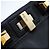 FENDI Leder Mini Peekaboo Gold Edition Handtasche Schwarz - Ansicht 11