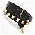 FENDI Leder Mini Peekaboo Gold Edition Handtasche Schwarz - Ansicht 12
