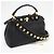 FENDI Leder Mini Peekaboo Gold Edition Handtasche Schwarz - Ansicht 2