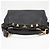 FENDI Leder Mini Peekaboo Gold Edition Handtasche Schwarz - Ansicht 5