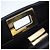 FENDI Leder Mini Peekaboo Gold Edition Handtasche Schwarz - Ansicht 9