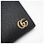 Gucci Double G Leather Card Case Black - view 12