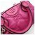 Borsa Boston Mini in Nylon Matelassé GG di Gucci Rosa - vista 4
