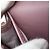 Pochette a spalla in pelle rosa Burberry - vista 14