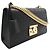 Borsa a Spalla in Pelle Guccissima Padlock di Gucci Nero - vista 3