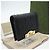 Billetera de cuero con relieve GG de Gucci Negro - vista 2