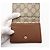 Gucci GG Emblem Fabric Card Case Brown - view 10