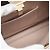 Fendi Leder Mini Peekaboo Handtasche Pink Golden - Ansicht 10