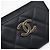 Timeless Tarjetero de piel de ternera granulada negra Chanel Negro - vista 9