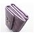 Cartera tríptico de cuero morado y blanco Christian Dior Púrpura - vista 7
