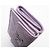 Cartera tríptico de cuero morado y blanco Christian Dior Púrpura - vista 8