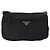 Prada Front Zip Tessuto Medium Nero