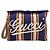 GUCCI Embroidered Canvas Large Pouch Multiple colors Navy blue