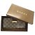 Cartera Continental Gucci Negro Dorado