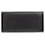 Céline Celine Large Flap Multi-Function Leather Long Wallet Black Yellow - view 2