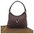 Borsa a Spalla in Pelle Guccissima Abbey di Gucci Marrone - vista 2