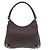 Borsa a Spalla in Pelle Guccissima Abbey di Gucci Marrone - vista 3