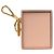 Fendi Mini Box Leder-Schlüsselanhänger Pink Golden - Ansicht 9