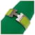 Hermès Hermes Click-Clack Green Metal Bangle Silvery  - view 4