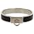Hermès Click Aneau Metal Enamel Bangle Black Silvery  - view 1