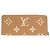 Cartera Larga Clemence de Louis Vuitton Beige - vista 2