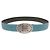 Cintura Hermès Evelyne Blu Jeans Argento - vista 4
