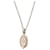 Hermès Mini Maillon PM Necklace Silvery Cream  - view 3