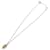 Hermès Mini Maillon PM Necklace Silvery Cream  - view 4