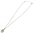 Hermès Mini Maillon PM Necklace Silvery Cream  - view 5
