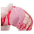 Scrunchie in seta multicolore Claudia di Hermès Rosa  - vista 7