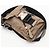 Borsa a Spalla in Nylon Fendi Zucca Fendines Beige - vista 3