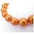 CHANEL BAROCKE PERLEN-HALSKETTE 1986 Orange - Ansicht 2