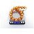 CHANEL BAROCKE PERLEN-HALSKETTE 1986 Orange - Ansicht 7