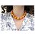 CHANEL BAROCKE PERLEN-HALSKETTE 1986 Orange - Ansicht 9