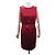 VESTIDO SIN MANGAS CHANEL BOTÓN GRIPOIX P37348 M 40 SEDA ROJA 5900E
