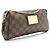 Clutch Eva Damier Ebene Louis Vuitton Castaño - vista 2
