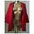 Autre Marque Chaqueta roja con mangas acampanadas - vista 8