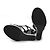 Timeless Chanel Lackleder Wedge Sandalen Schwarz - Ansicht 5