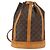 Zaino Randonnee Monogram in Canvas PM Louis Vuitton Marrone