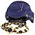 Salvatore Ferragamo Vara Chain Canvas Porpora - vista 7