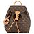 Zaino Montsouris NM PM Monogramma Louis Vuitton Marrone