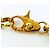 Bracciale catena doppia DOLCE & GABBANA con perle bianche, oro, nere Nero D'oro - vista 9