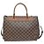 Borsa Greenwich Damier Louis Vuitton Marrone - vista 2