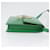 Céline Celine Circle Logo Leather Verde - vista 3