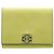 Billetera Compacta de Cuero Anagram Loewe Verde