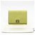 Billetera Compacta de Cuero Anagram Loewe Verde - vista 2
