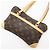 Borsa a Spalla Mini Coussin Monogram Louis Vuitton Marrone - vista 2