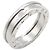 Bulgari Bvlgari B-zero1 Ring aus 18K Weißgold Silber