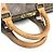 Keepall Borsa a Spalla in Tela Monogram Louis Vuitton Marrone - vista 10